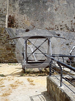 Old catapult-Castle of Guzman el Bueno-TARIFA -Cadiz -Andalusia photo