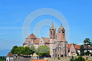 Old cathedral in Breisach, Germany