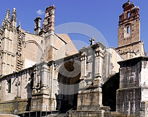 Old Cathedral of Plasencia, Caceres, Spain photo