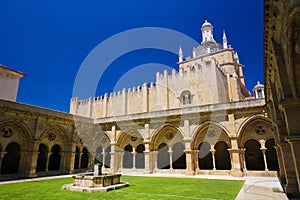 Old Cathedral or Se Velha of Coimbra, Portugal