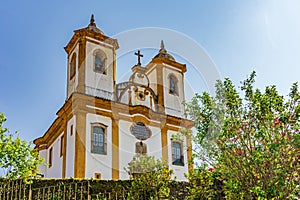 Old catholic church in baroque style