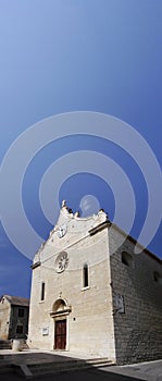 Old catholic church in Dalmatia