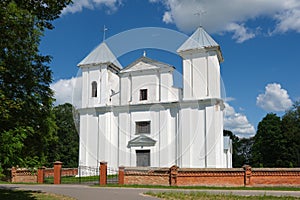 Old catholic church of Guardianship of the Most Holy Virgin Mary of Rosary, Signevichi, Bereza district, Brest region, Belarus