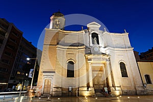 An old catholic church Saint Francois de Paule ,Toulon, France