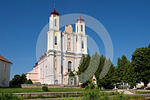 Old catholic church of Saint George, Vornyany, Grodno region,Belarus