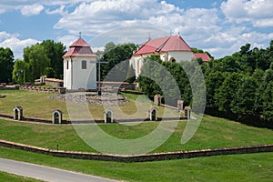 Old catholic church of St George in Kremyanitsa, Grodno region, Belarus