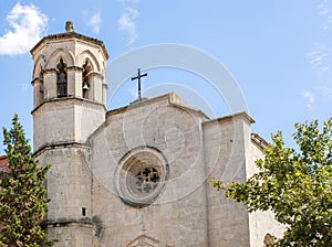 Old Catholic church in Vilafranca del Penedes, Spain photo