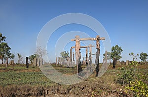 Old cattle yards, Cap York