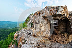 Old cave in mountain