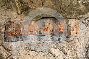 Old cave murals, Bulgaria