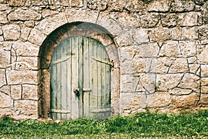 Old cellar door