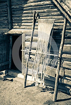 Old Celtic loom