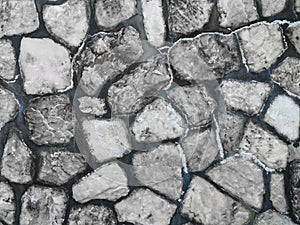 Old cement and concrete texture on ground background.