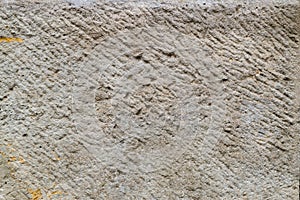 Old cement wall texture, background with yellow spots