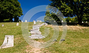 Old cemetery in Harpers Ferry