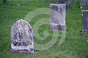 Old Cemetery Headstones