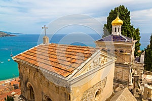 Old cemetery in Menton