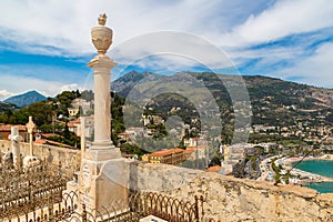 Old cemetery in Menton