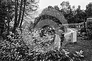 Old cemetery in Upper Bavaria