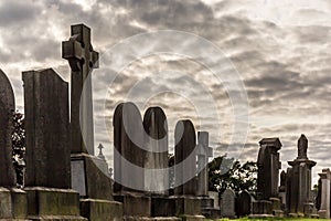 Old cemetry in Stirling, Scotland
