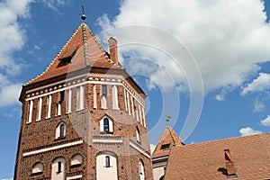 Old center of Belorussia city