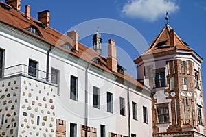 Old center of Belorussia city