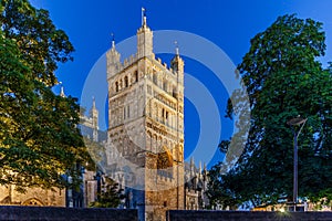 Old center of Exeter (Devon)