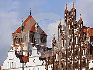 Old centre of Greifswald (Germany) 02