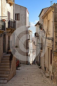 Old centre of Salemi, Sicily