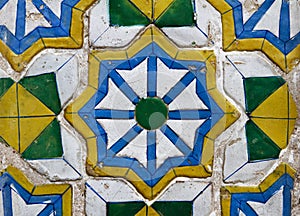 Old ceramic tile