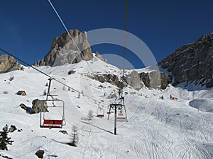 Old chairlift photo