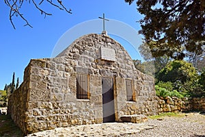 Old chapel, Mount Tabor, Lower Galilee, Israel