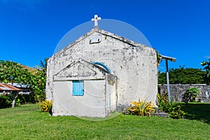 Old chapel in a village near Nadi