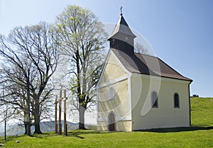 Old chappel above Kremnica