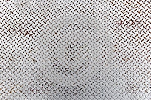 Old checker steel plate texture background
