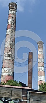 the old chimney of the Brebes sugar factory