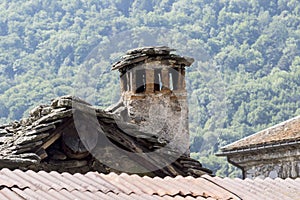 Old chimney house