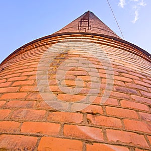 Old chimney in Norrkoping