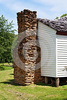 Old Chimney at Smoky Mountains National Park.