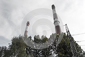 Old chimneys Silesia