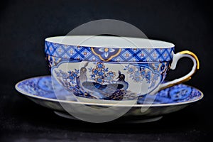 Old china porcelain.