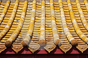 Old china roof