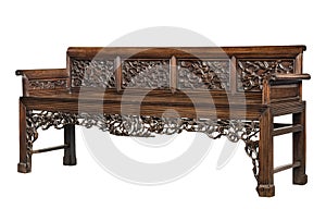 Old Chinese antique style furniture sofa made from rosewood