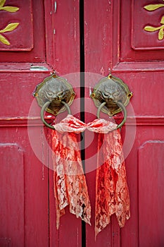 Old chinese door