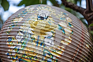 Old chinese traditional lantern photo