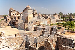 The old chitargarh fort in India