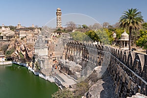 The old chitargarh fort in India