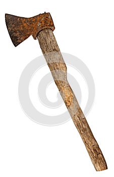 Old chopping axe