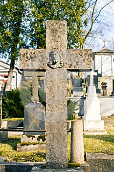 Old Christian cross