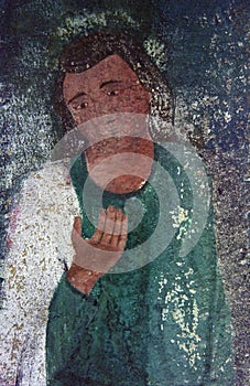 Old christian painting